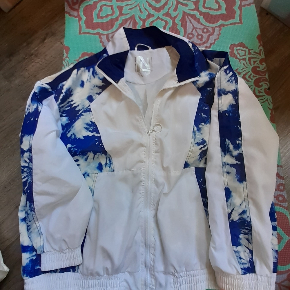 Tie dye crop top jacket!